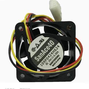 109P0424H624全新 三洋 DC24V 0.08A 4015 伺服驱动器专用风扇