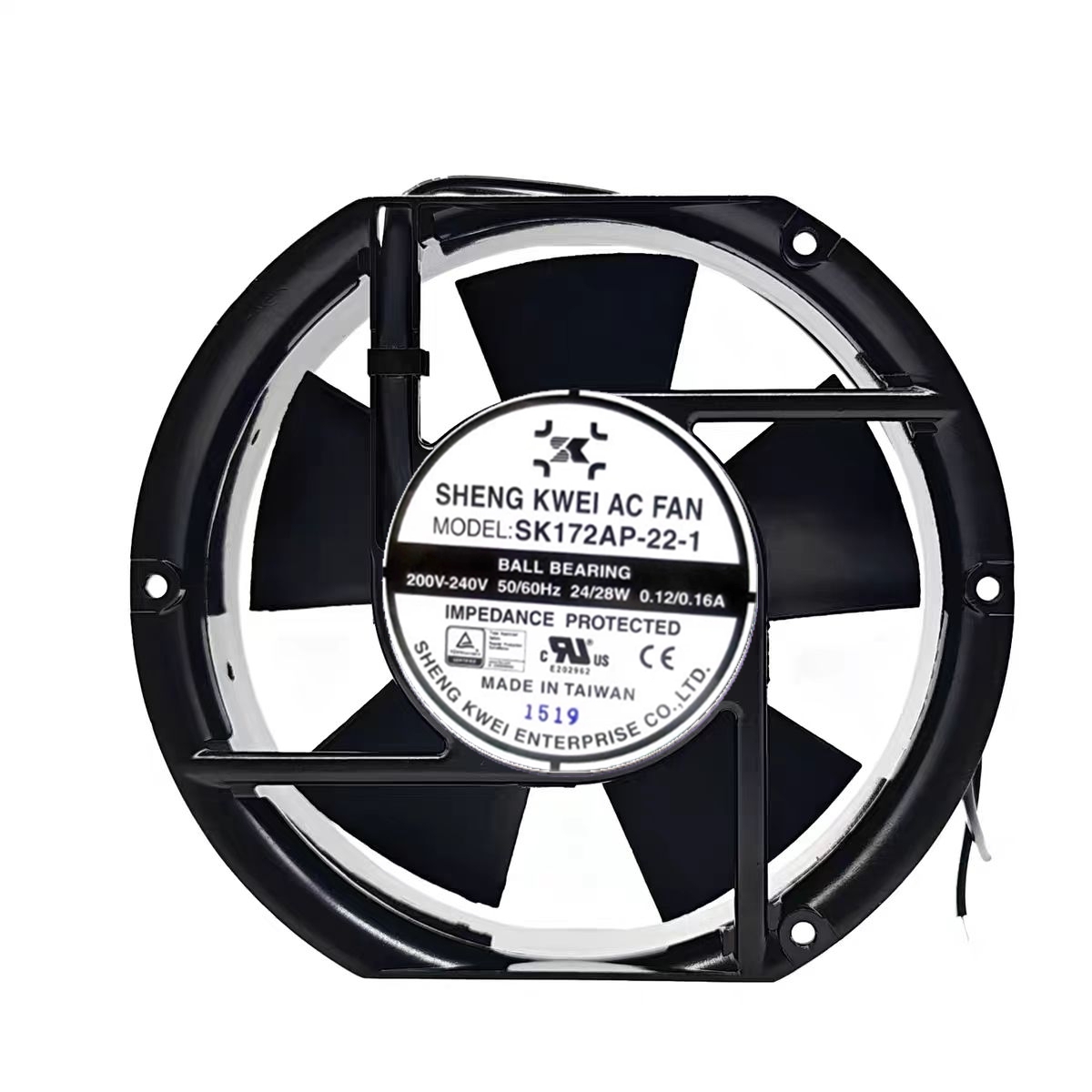 SHENG KWEI SK172AP-22-1 200-240V 0.12/0.16A 17251 散热風扇