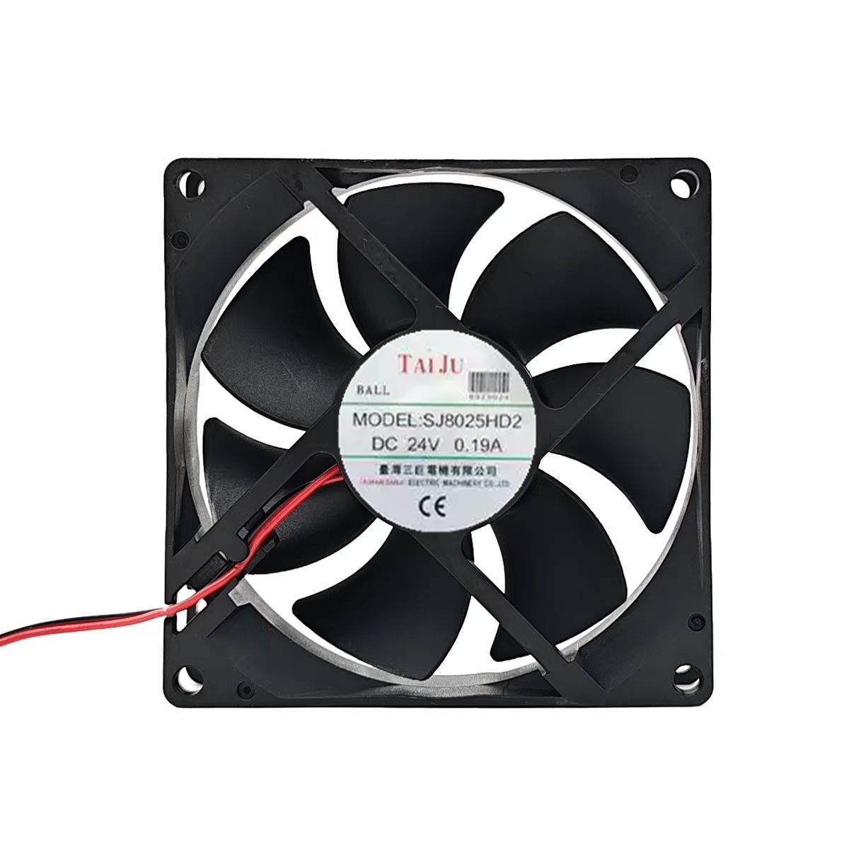 台湾三巨SAN JUN SJ8025HD2/6025/9225/24V直流变频器散热风扇