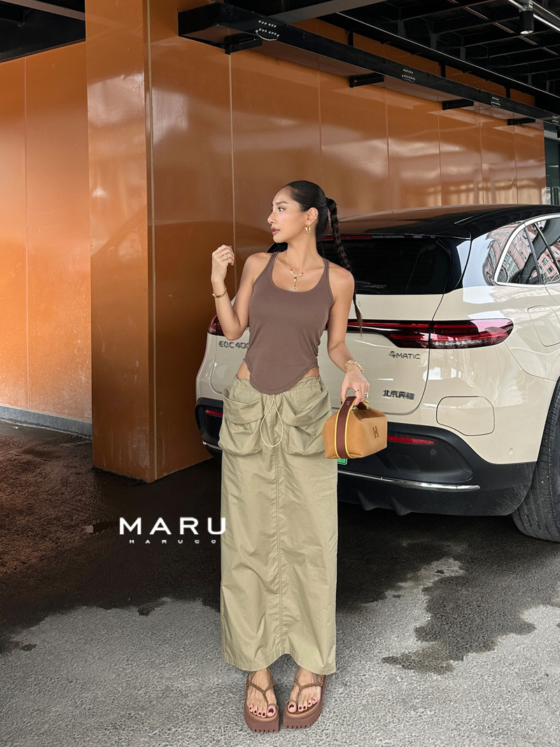 PM2000圆领半身裙丸丸辣妹