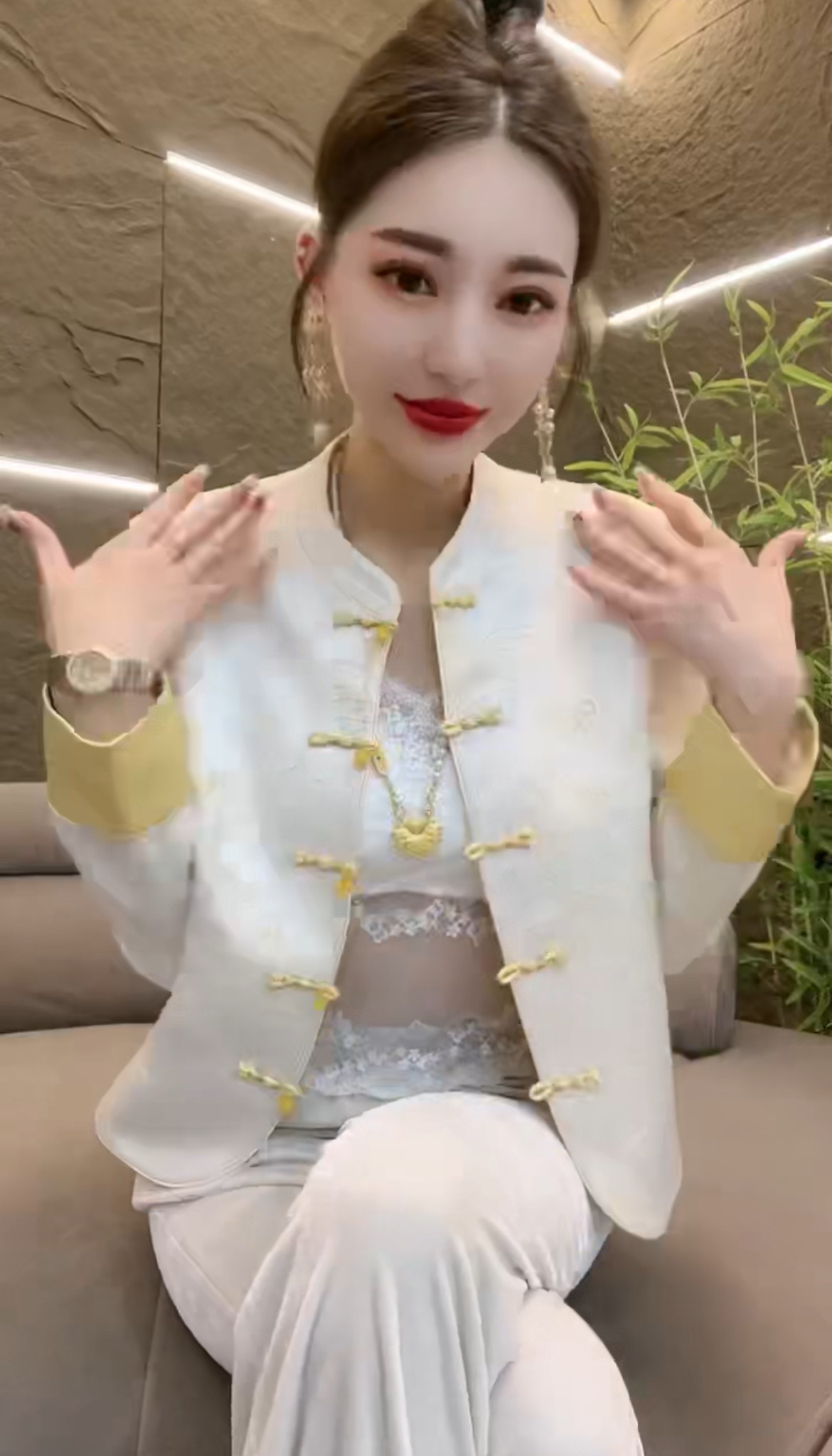 2026年春季新款时尚百搭暗花高级感外套女新中式国风盘扣上衣女潮,女装/女士精品,上衣,淘宝优惠券,粉丝福利购,淘宝优惠卷