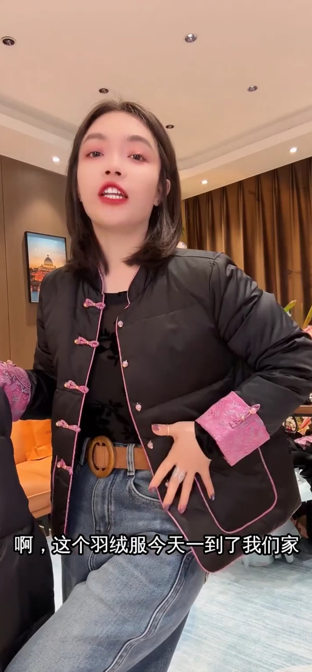 棉袄女冬短款加厚中式盘扣复古羽绒服显瘦中国风网红同款棉衣外套