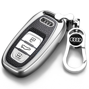 适用于老款 年A6L钥匙套包壳扣一键启动 奥迪12