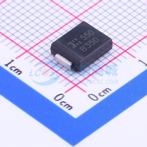 肖特基二极管 B350-13-F DO-214AB DIODES(美台) 电子元器件配单