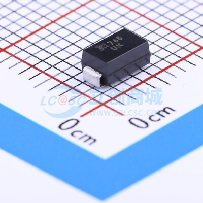 静电保护器(TVS/ESD) SMAJ14CA-13-F DO-214AC DIODES(美台)