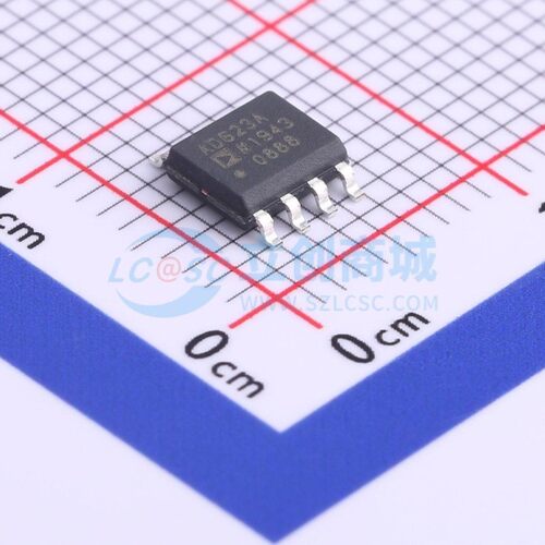 仪表放大器 AD623ARZ SOIC-8 ADI(亚德诺) 电子元件配单原装正品