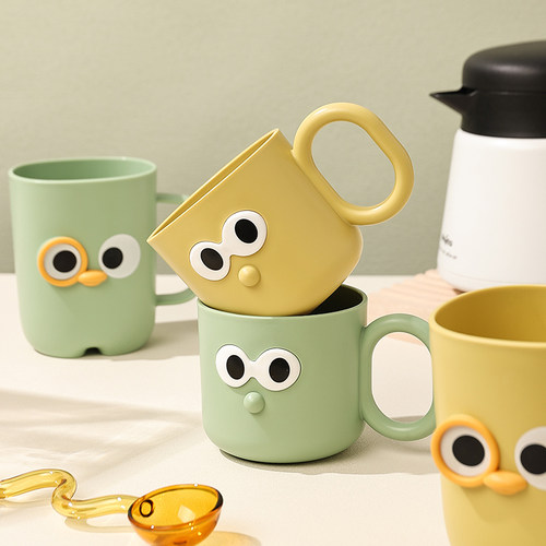 家用pp材质漱口杯家庭刷牙杯子