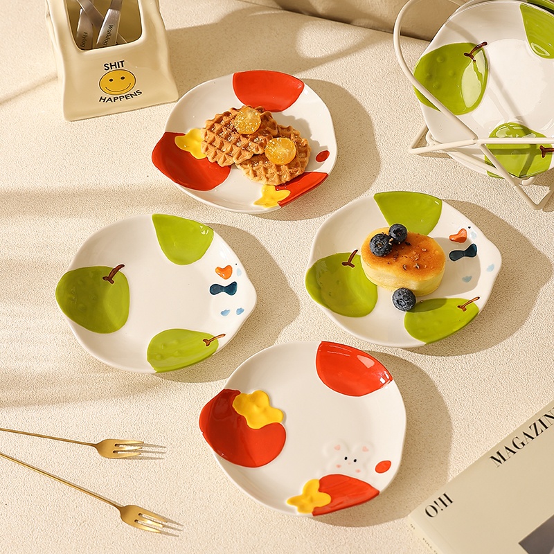 陶瓷吐骨碟可进洗碗机高颜值