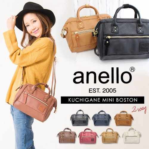 日本anello斜挎包pu版单肩包