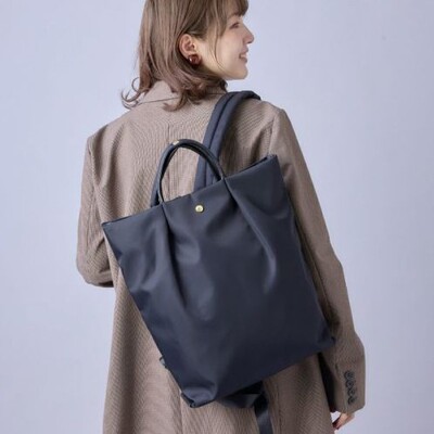 日本anello尼龙女士大容量双肩包