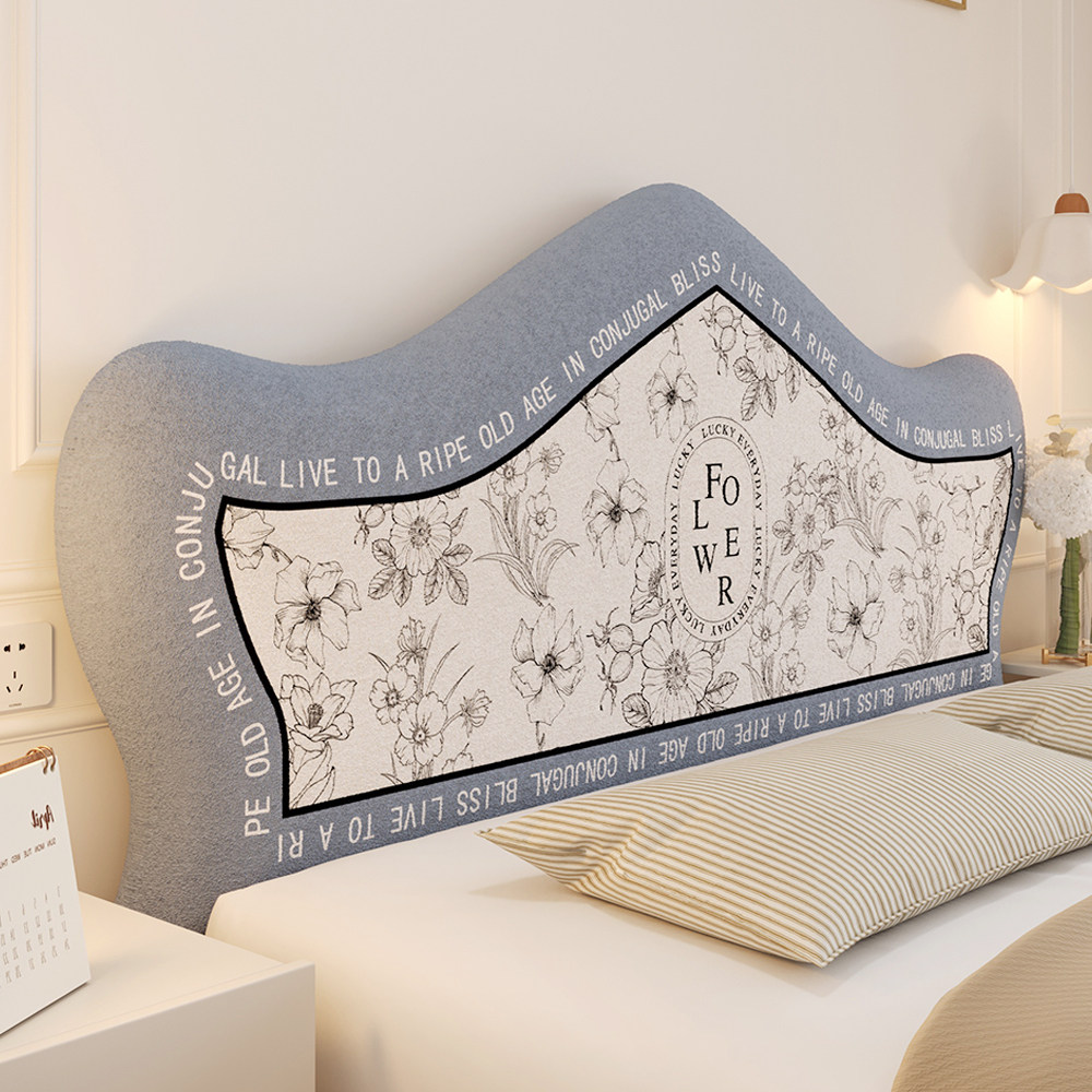 直形异形通用绒面弹力全包床头罩欧式凹凸形床头防尘保护罩套卧室,居家布艺,床头罩,淘宝优惠券,粉丝福利购,淘宝优惠卷