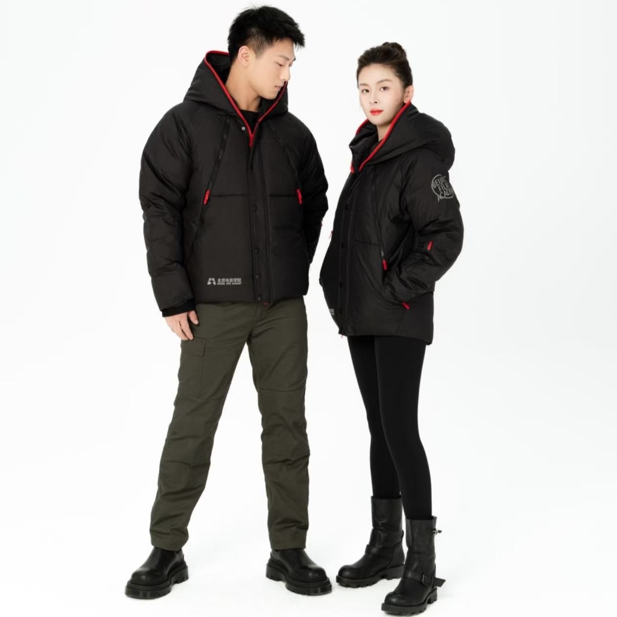 2025 BFA电影学院羽绒服短款鸭绒羽绒服