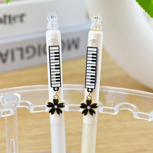 音符乐器中性笔音乐会伴手礼学生文具儿童生日礼品钢琴小提琴周边