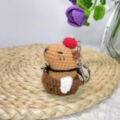 手工创意礼物包挂件钥匙扣水豚卡皮巴拉成品 小红书同款