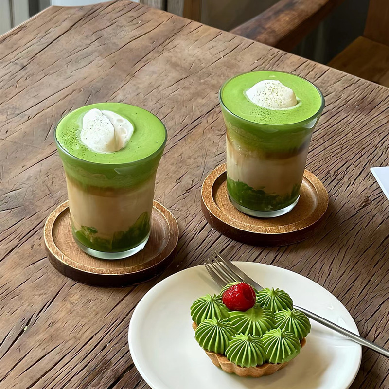 玻璃咖啡厅ins风咖啡杯