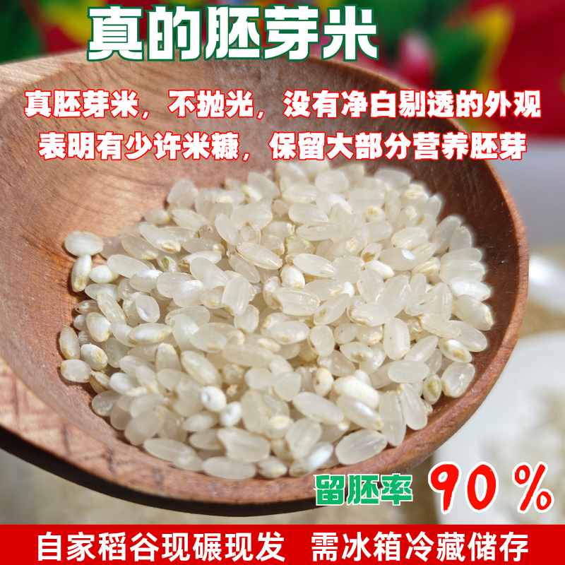 胚芽米新鲜东北大米现磨圆粒香晚粳米熬米油煮粥辅食老品种农家米