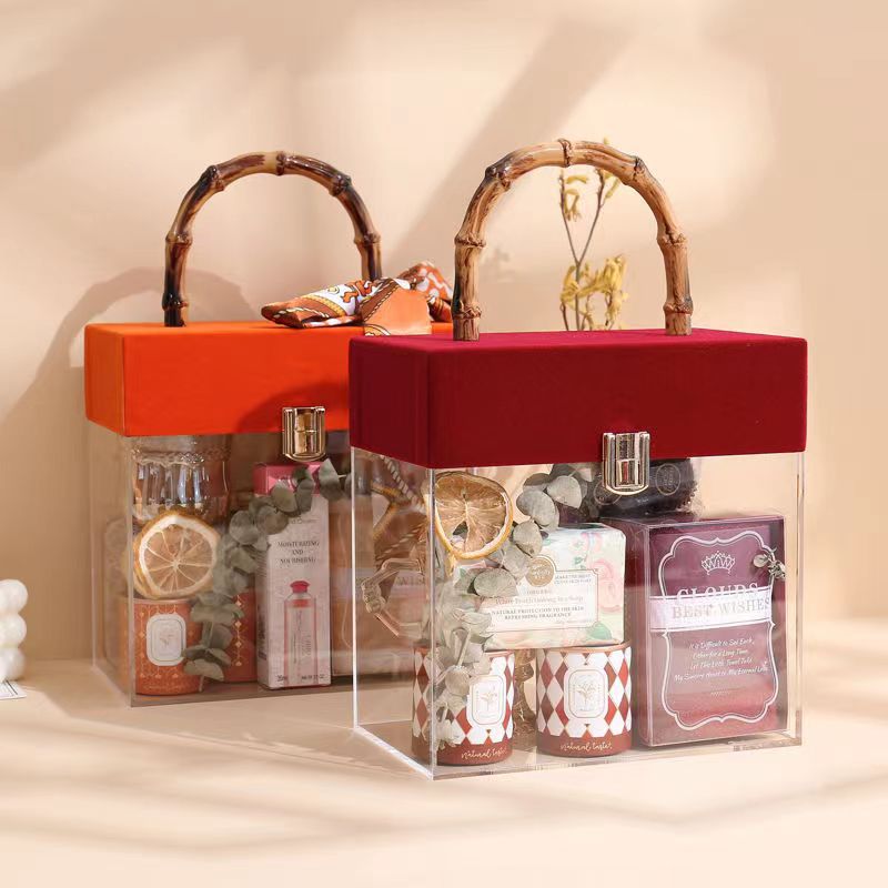 透明亚克力礼盒结婚礼盒生日礼物