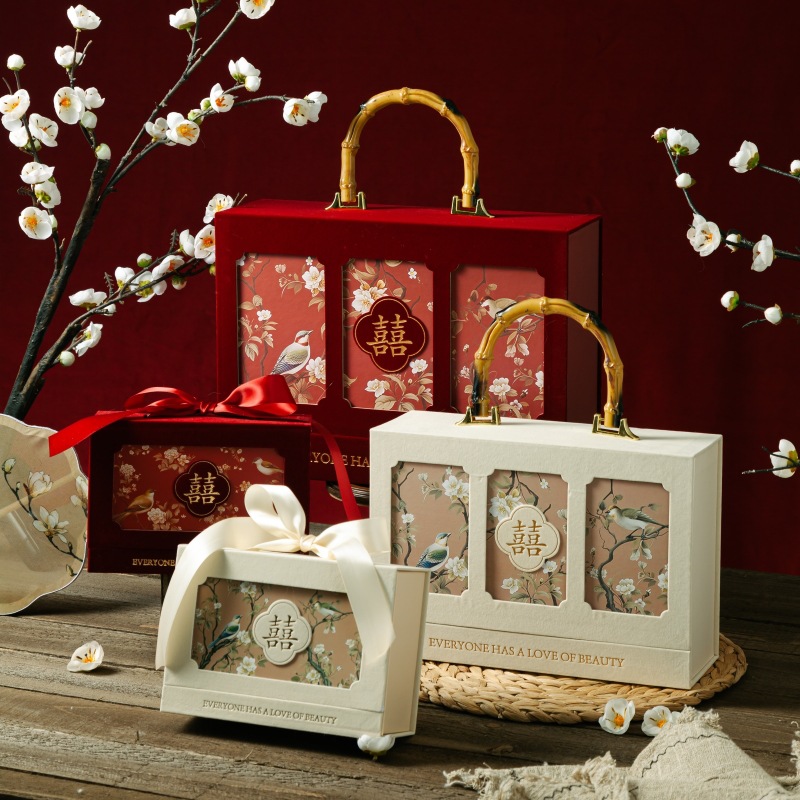 喜上眉梢伴手礼盒大号盒子