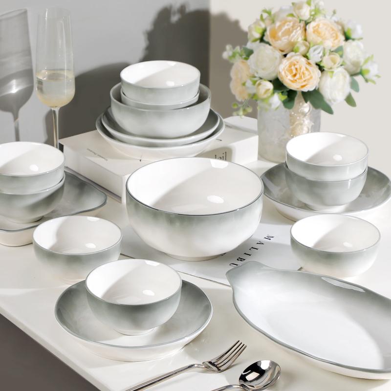 2025新款轻奢碗碟套装