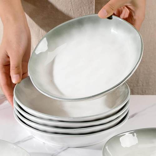 轻奢高级感碟子餐盘深盘