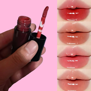 茗希芝唇釉镜面口红唇釉学生党显白裸色唇蜜冻嘟嘟唇镜面唇釉
