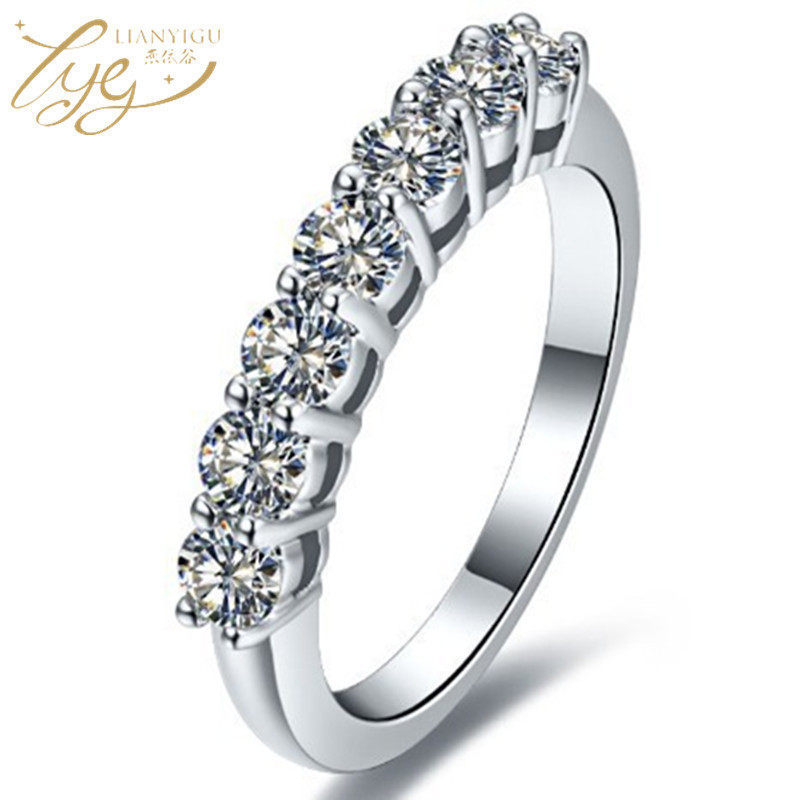 时尚排指碎钻女食指关节镶锆石指环韩版情侣副戒尾戒饰品