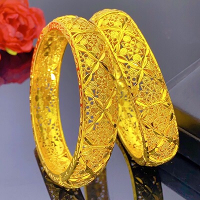 中东波西米亚风四叶草手镯