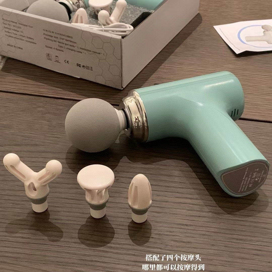 出口外贸迷你口袋筋膜枪充电款颈膜抢肌肉放松按摩器健身专用按摩,运动/瑜伽/健身/球迷用品,筋膜枪,淘宝优惠券,粉丝福利购,淘宝优惠卷