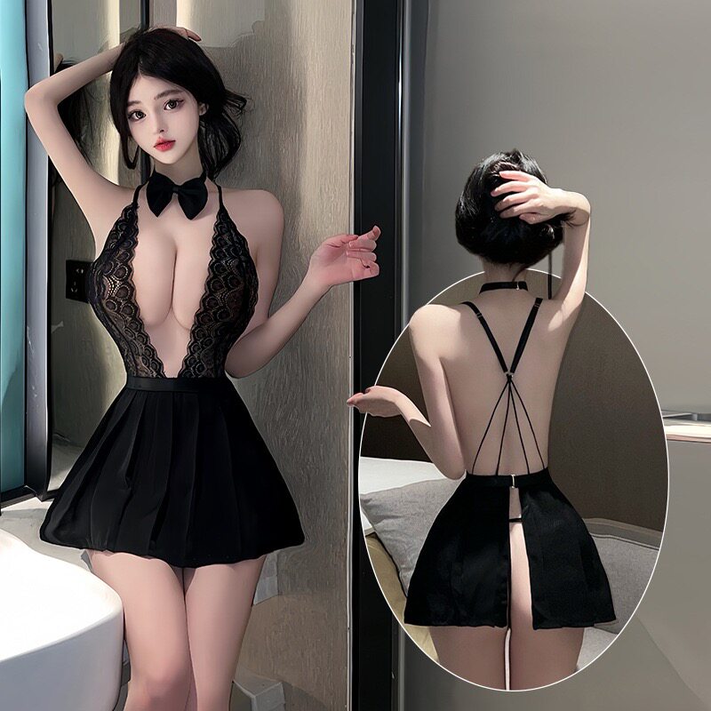 深v设计性感内衣白领秘书OL制服角色扮演夜店演出服睡裙