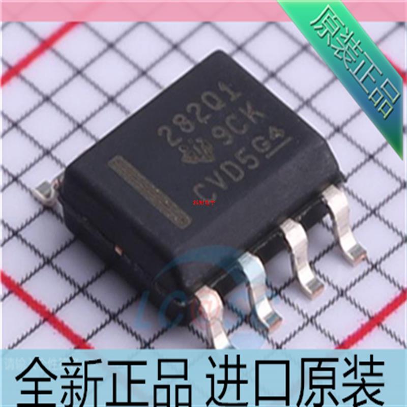 INA282AQDRQ1??丝印282Q1??贴片SOP8 运算放大器芯片 进口原