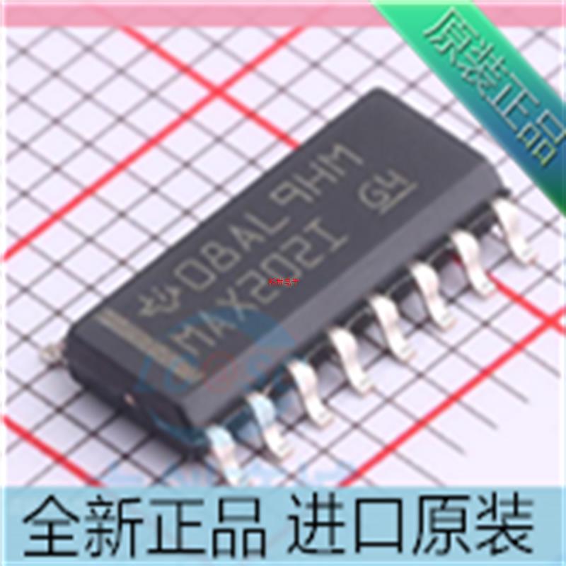 MAX202IDR MAX2021 丝印MAX202I 收发器芯片 SOP-16 进口原装