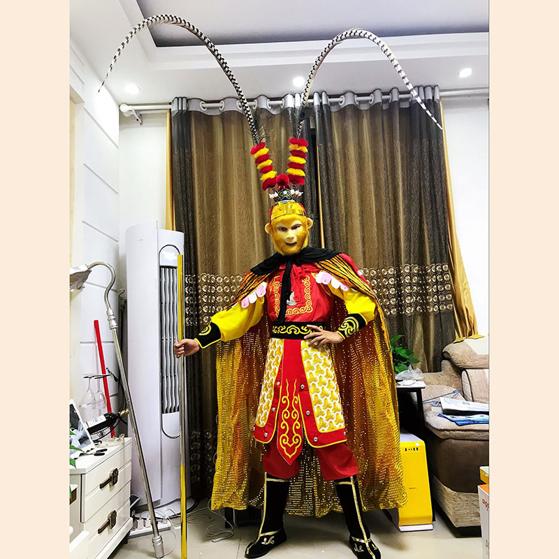 美猴王套装成人猴子衣服孙悟空表演服齐天大圣演出服西游记包邮