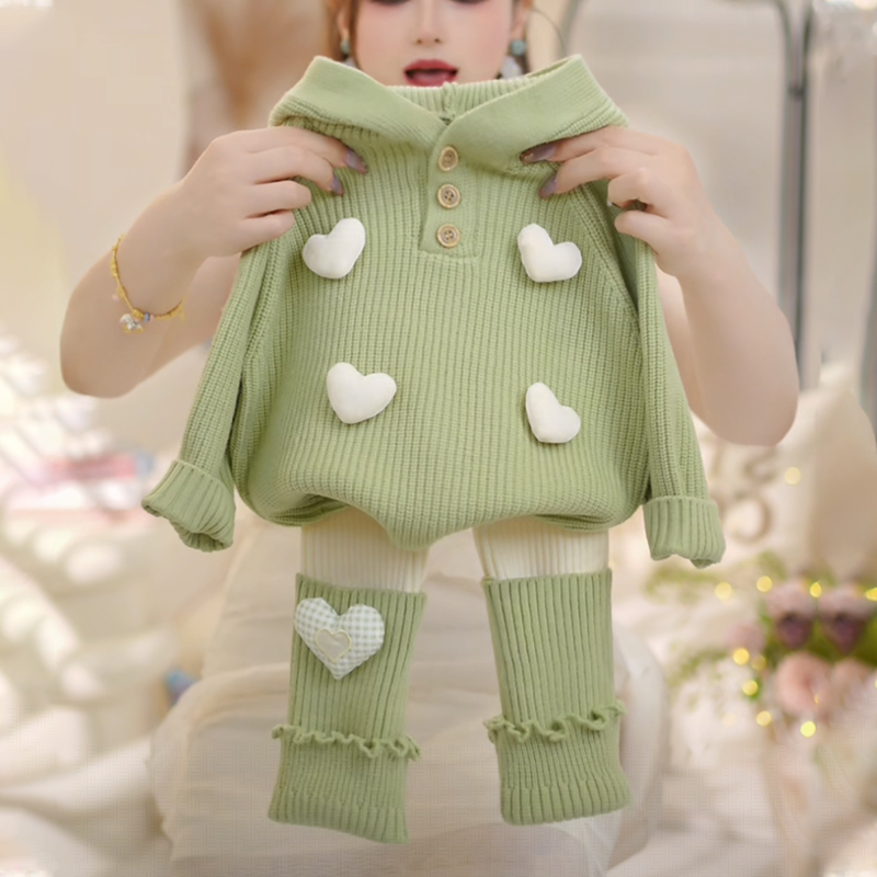 女童套装2025秋季新款两件套