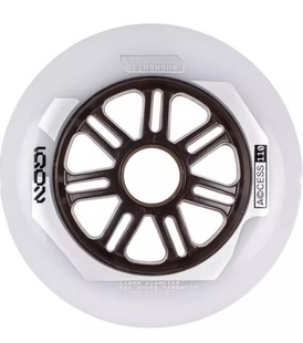 Powerslide宝狮莱Iqon系列轮子UC平花休闲极限速滑轮高弹耐磨