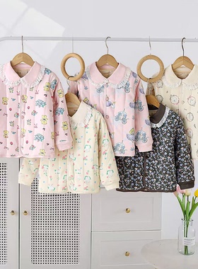 【小梨】儿童校服神器冬季内搭保暖校服神器上衣时尚印花-250014