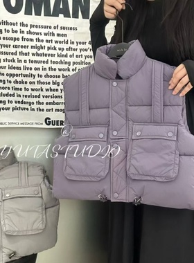 秋冬季新款潮童男女童棉服马甲外套A150