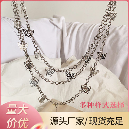 谷美痛包链条挂件化扎包