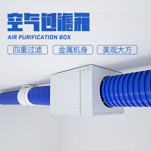 新风系统空气净化过滤箱PM2.5