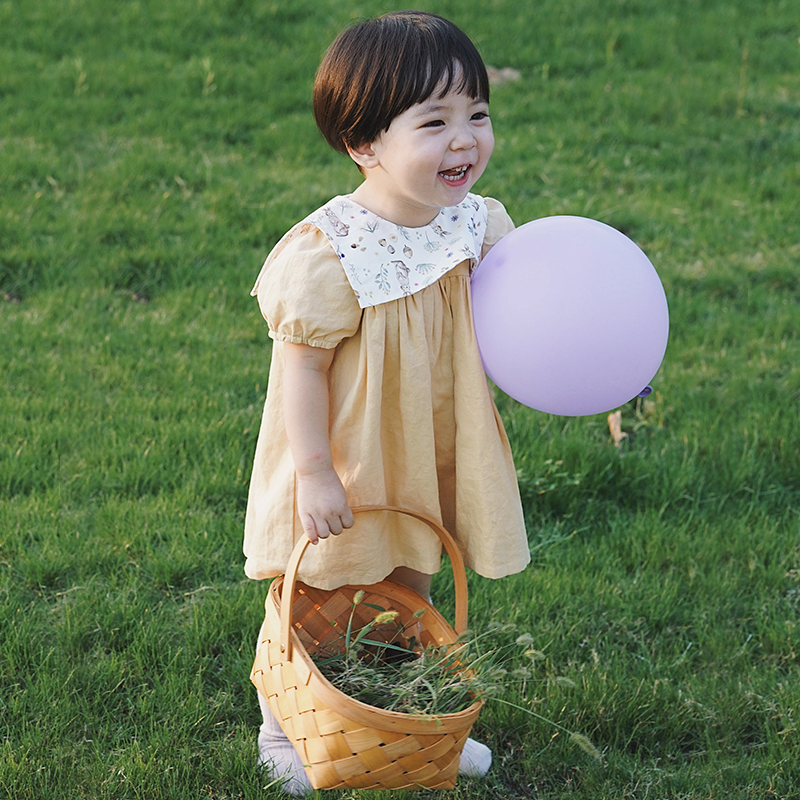 小野商店原创复古可爱娃娃裙