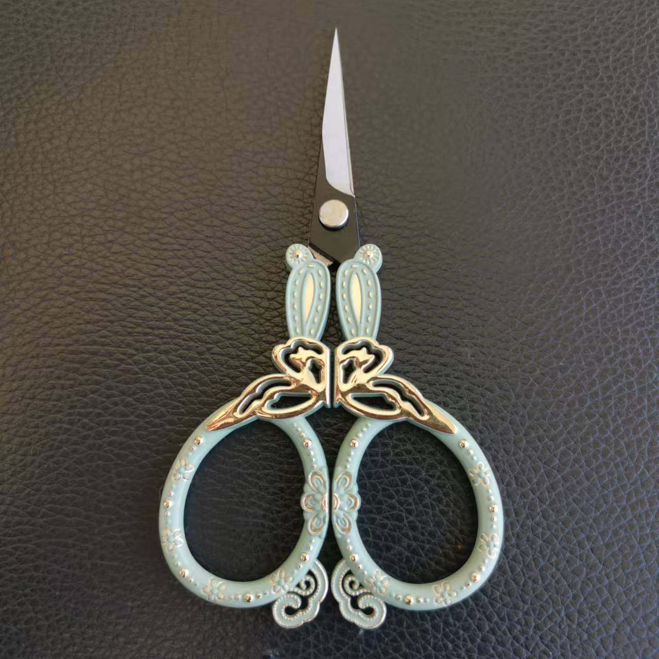 JD-050【新款蝴蝶剪刀】多彩复古剪十字绣专用尖头小剪刀剪子锋利,居家布艺,剪刀,淘宝优惠券,粉丝福利购,淘宝优惠卷