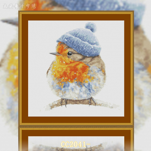 十字绣2025新款 小胖啾3 油画自己绣手工客厅花卉 CC2041