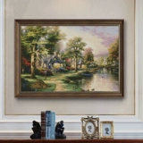 [JJ1388-Drevnia] Вышивка крестиком, 2025, новая линия, вышивка пейзажей, самостоятельная вышивка ручной работы для гостиной