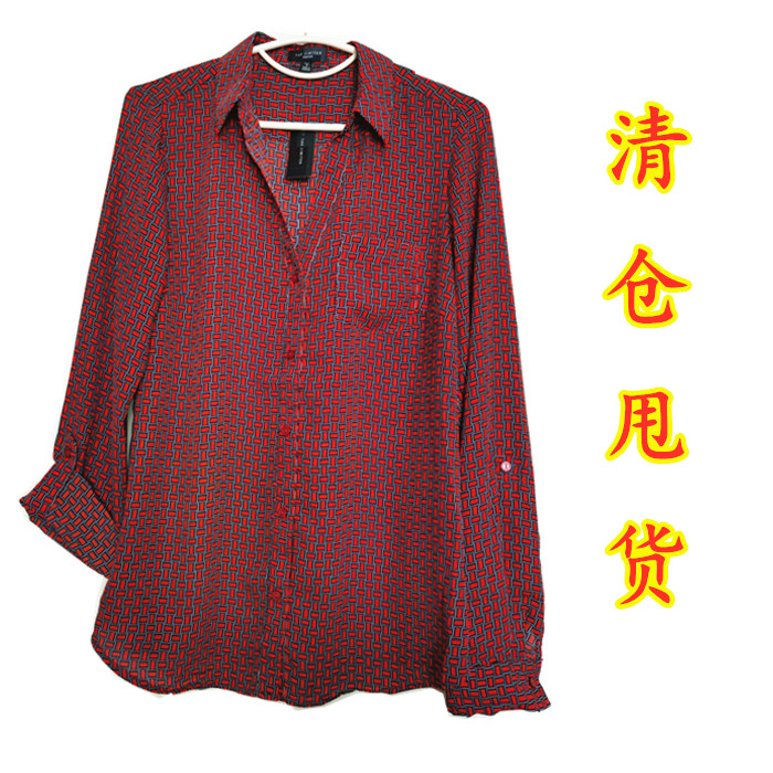 美国女士编织长短袖打底外穿衬衫