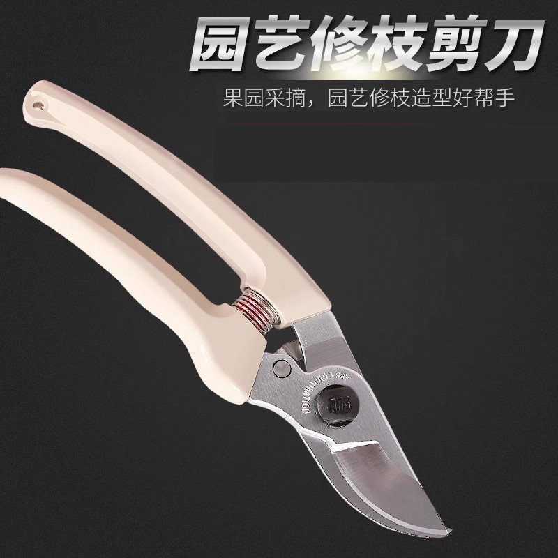 爱丽斯130DX剪刀修枝剪家用120DX修花进口林果子树粗枝剪省力园艺