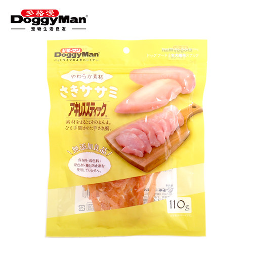 日本多格漫狗狗鸡肉干无添加柔软