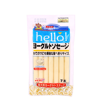 日本多格漫Hello系列火腿肠 原味芝士牛奶酸奶犬零食狗零食肉肠