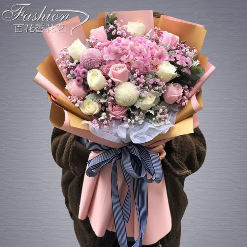 绣球花鲜花价格 绣球花鲜花图片 星期三