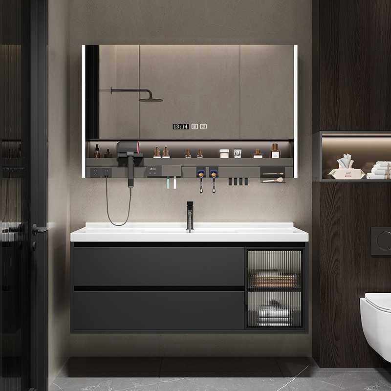 现代简约智能浴室柜组合实木卫生间陶瓷一体盆洗手洗脸洗漱台套装,鲜花速递/花卉仿真/绿植园艺,其它园艺用品,淘宝优惠券,粉丝福利购,淘宝优惠卷