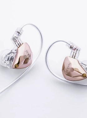 icon艾肯element6监听耳机直播声卡电脑2.5米有线入耳式主播专用