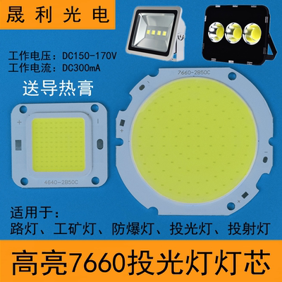 50WLED投光灯灯芯路灯投光灯